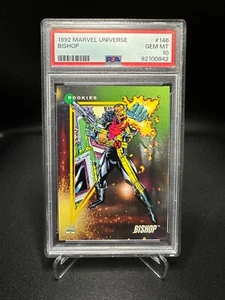 1992 MARVEL UNIVERSE - Bishop - PSA 10 - Population 19 - Card #146 - Picture 1 of 4