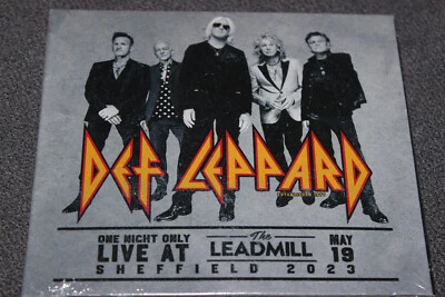DEF LEPPARD - ONE NIGHT ONLY - LIVE AT THE LEADMILL - SHEFFIELD 2023 - CD NEU - Bild 1 von 2