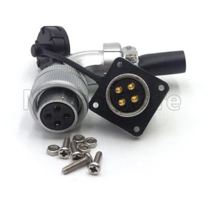 Weipu WS20 4 Pin Industrie Elektro Drahtverbinder Stecker Buchse, Luftfahrtstecker - Bild 1 von 5