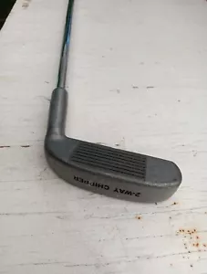 2-Wege Chipper Golfschläger Eisen 33 Zoll schöner Goodyear Griff - Bild 1 von 9