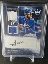 2018 Diamond Kings DK Materials Signatures /299 Amed Rosario Rookie Auto RC