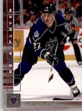 2001-02 Be A Player Memorabilia Glen Murray #134