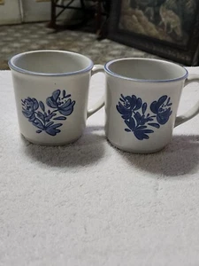 2 Stück Pfaltzgraff Yorktowne flache Dosenbecher top - Bild 1 von 1