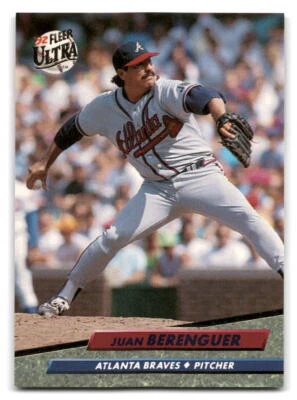 Juan Berenguer 1992 Ultra Baseball #455 Atlanta Braves - Image 1 of 2