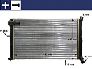MAHLE Radiator For CITROEN Xm PEUGEOT 605 94-00 1301HJ - Picture 1 of 1
