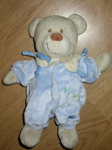DOUDOU peluche BEAR BAR ours beigeTEX BABY carrefour COMBI COMBINAISON 26 - Picture 1 of 1