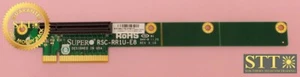 RSC-RR1U-E8 SUPERMICRO 1U TARJETA VERTICAL PCI-E x8 - Imagen 1 de 3