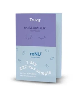 *NEW* Truvision Health Truvy TruSlumber &  Renu Detox 7 Day Sample Pack - Sealed - Picture 1 of 8