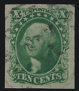 Scott # 15 - PSE Graded SUPERB 98 - Light Strike of CDS - Deep Rich Color   (P3) - Picture 1 of 3