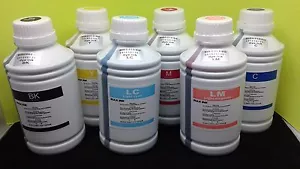 6 x 250ml Bulk Refill Ink for Epson Compatible stylus 1400 Artisan 50 1430 R280 - Picture 1 of 1