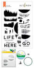 Stamp & Die & Coloring Stencil Bundle - Let's Go ALT6178