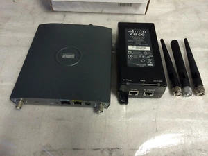 Cisco Aironet 1200 AG Series Wireless Access Point w/Antennas and Power Injector - Picture 1 of 7