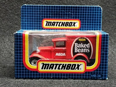 Matchbox MB38 Model A Ford Van with Box - ASDA Oven Baked Beans - Image 1 of 4