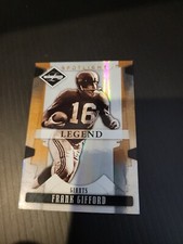 Frank Gifford 2008 Leaf Limited Bronze LEGEND Parallel #132, ser#124/125 Giants