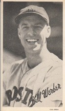 Bill Werber Boston Red Sox 1972 TCMA 1936 Goudey reprint card in NrMt condition