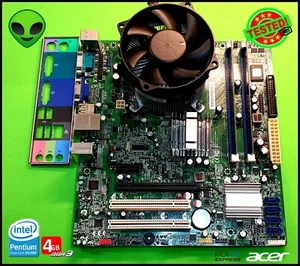 ACER G41M07-1.0 775 SOCKET MOTHERBOARD + 4GB DDR3 MEMORY + DUAL CORE CPU E5800 - Picture 1 of 3