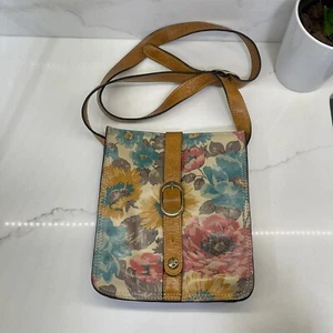 Venezia Leather Crossbody First Bloom Patricia Nash - Picture 1 of 8