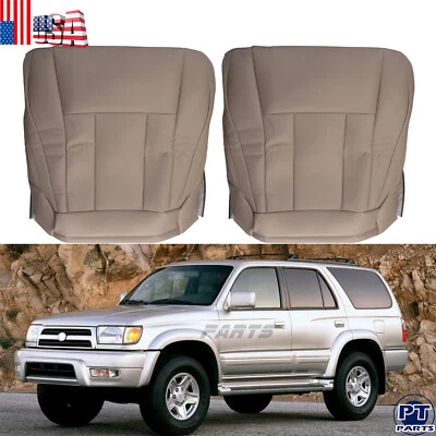 For 1996-2002 Toyota 4Runner Driver & Passenger Bottom Seat Cover Oak Tan - Image 1 of 4