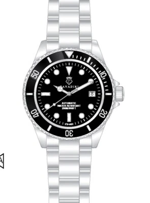 Massive Taucher Automatikuhr Cavadini Advantage 30 Bar XXL 45mm Klassiker CV-463 - Bild 1 von 3