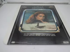 The French Lieutenant's Woman new Movie film CED Video Disc Pal UK EX SHOP - Imagen 1 de 3