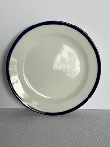 IKEA Of Sweden Small Plates Almhult S343 81 Blue & White 5.75” - 4 Available - Picture 1 of 3