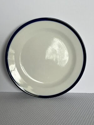IKEA Of Sweden Small Plates Almhult S343 81 Blue & White 5.75” - 4 Available - Image 1 of 3