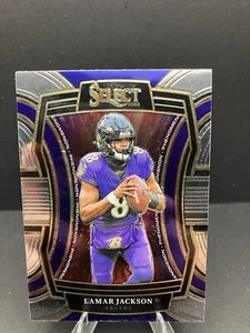 Panini Select 2023 - Phenomenon Silver Prizm #PH-LJA Lamar Jackson - Imagen 1 de 2