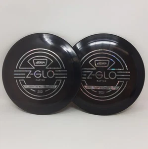 Set of (2) Discraft Z Glo Raptor 2021 Ledgestone 173-4g Money $$ FREE SHIPPING 1 - Picture 1 of 1