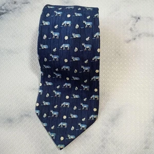 HERMES Krawatte Animal Print - Bild 1 von 12