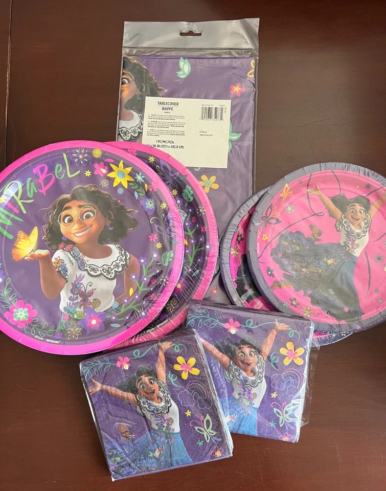 Encanto Paper Table Cover 54in x 96in Birthday Party Mirabel