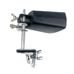 Metal Bass Drum Cowbell Mounting Bracket, Drum Cow Bell Support Stand Musical - Picture 1 of 7