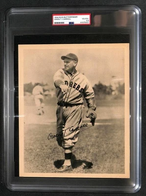 1934 R310 Butterfinger Premium Owen Carroll DODGERS - PSA 4.5  (HIGHEST GRADED) - Image 1 of 2