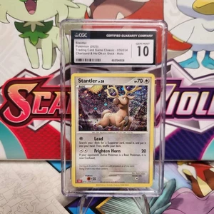 CGC 10 Stantler 016/034 Classic Collection - Pokemon TCG - SHIPS FAST - Picture 1 of 2