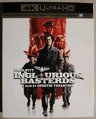 INGLOURIOUS BASTERDS 4K ULTRA HD + BLU-RAY W / SLIPCOVER  - image 1 of 2