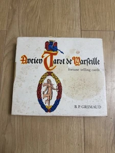 Vintage Tarot Card Set. Ancien Tarot de Marseille. Complete Set. 1970 - Picture 1 of 11