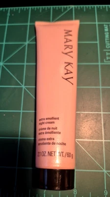 Mary Kay Extra Emollient Night Cream For Very Dry Skin Full Size 2.1 oz. NO BOX - Image 1 of 4