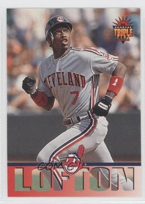 1994 Donruss Triple Play Kenny Lofton #115 - Image 1 of 2