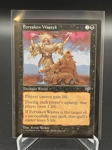 Forsaken Wastes - Magic The Gathering Card - Mirage - 1996 Vintage NM - Picture 1 of 2