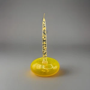 Blenko Winslow Anderson Yellow Opaline Floating Candle Holder, #902. Htf Scarce - Picture 1 of 4