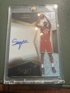 2016-17 Pascal Siakam Panini Select Rookie Auto #071/299 Pacers - Picture 1 of 2