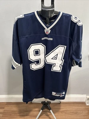 Camiseta Demarcus Ware Dallas Cowboys Salón de la Fama #94 Talla XL Reebok Auténtica Foto 1 de 4