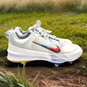 Botines de béisbol Nike Force Zoom Trout 9 Pro de metal talla 15 arco iris FB2907-106 NUEVOS - Imagen 1 de 8