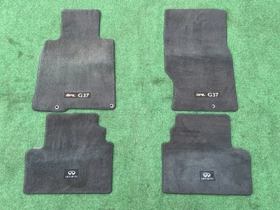 🛑 2009 - 2013 英菲尼迪 G37 A/T IPL 轿车内部脚垫套装原始设备制造商 — 第 1/4 张图片
