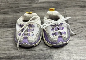 Build A Bear Workshop Skechers lila & weiß Glitzer Schnürschuhe Tennisschuhe - Bild 1 von 4