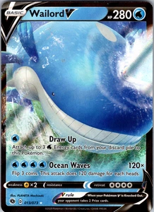 Wailord V 013/073 SWSH: Champion’s Path Ultra Rare - NM - Picture 1 of 2