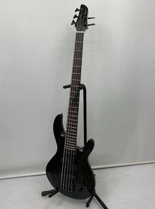 AriaPro II IGB-DTS/5B MBK 5-String Electric Bass 2010 w/ Soft Case Used - Picture 1 of 10