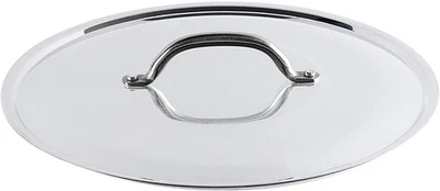 Pentole Agnelli Coperchio Con Orlo in Alluminio Con Ponticello in Acciaio Inossi - Immagine 1 di 4