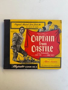 Alfred Newman - Captain From Castile 10" 78 RPM Record Set 20th Century-Fox - Picture 1 of 12