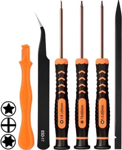 Repair Tool Kit for MacBook, TECKMAN Macbook Screwdriver Set Black-orange - Picture 1 of 7