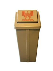 Bote de basura Whataburger Restaurant ¡MUY RARO!! - Imagen 1 de 8